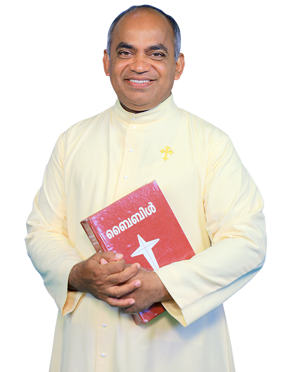 Rev. Fr. Xavier Khan Vattayil, founder and director of Anointing Fire Catholic Ministries
